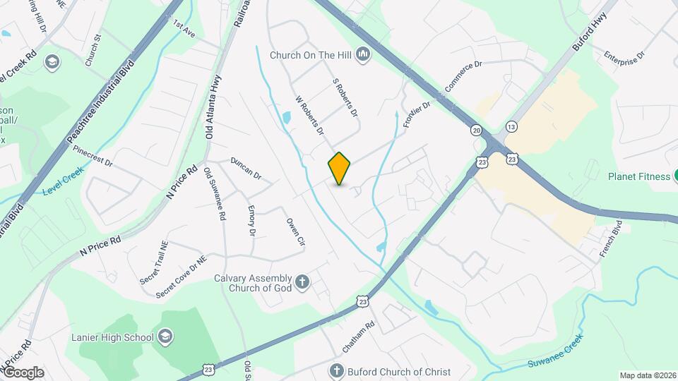 4457 Frontier Way NE Map and Location Details