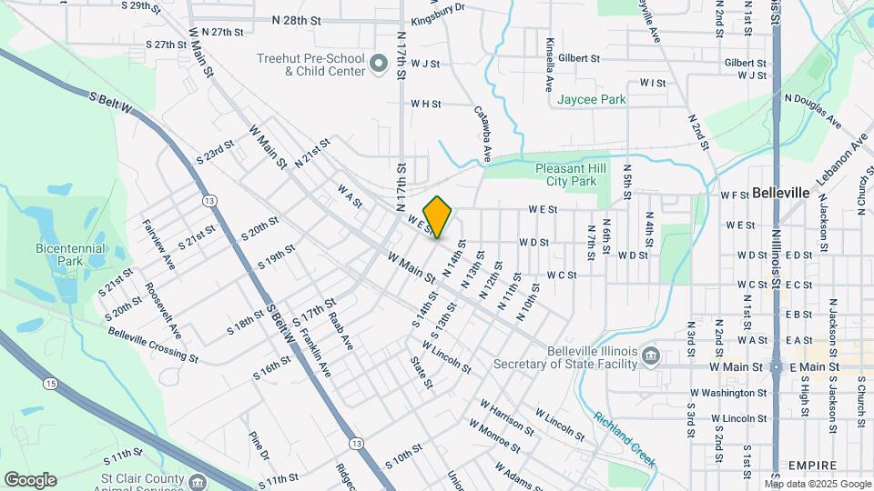 30 North 15th Street, Unit Rent $825 Mapa y Detalles de la Ubicación