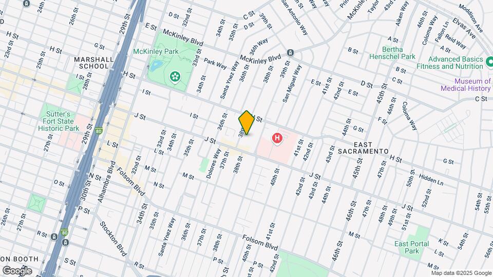 917 38th St Mapa y Detalles de la Ubicación