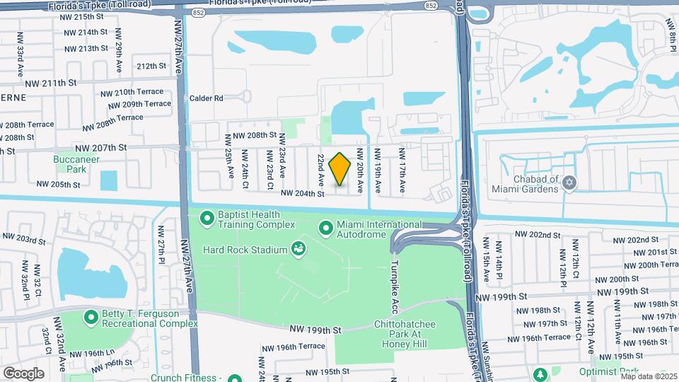 20405 NW 21st Ave Map and Location Details