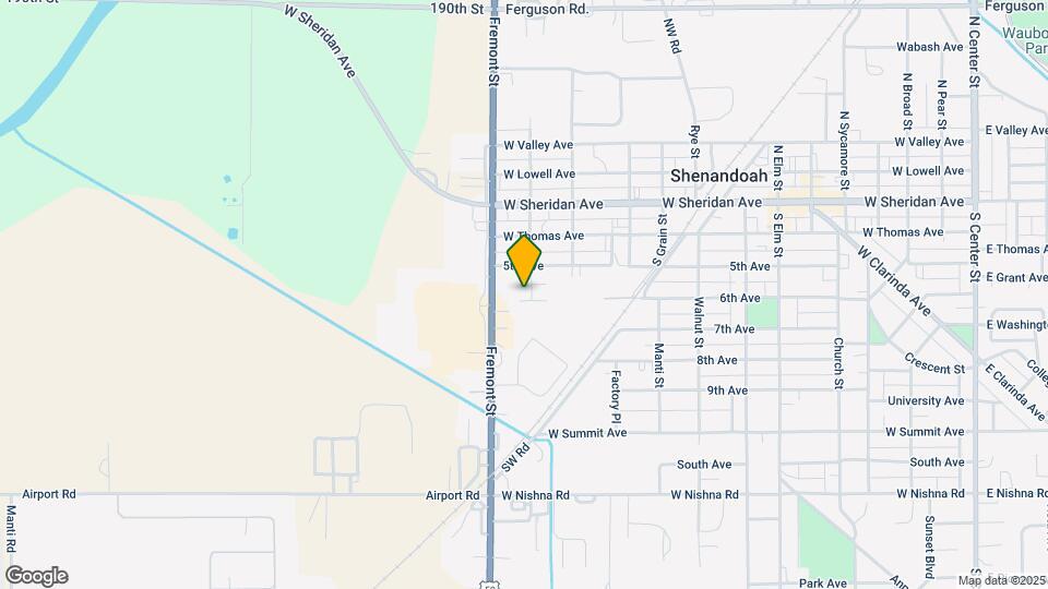 Shenandoah 48-Unit (Valley View Apartments) Map and Location Details