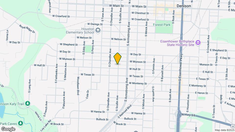901 W Hull St Map and Location Details