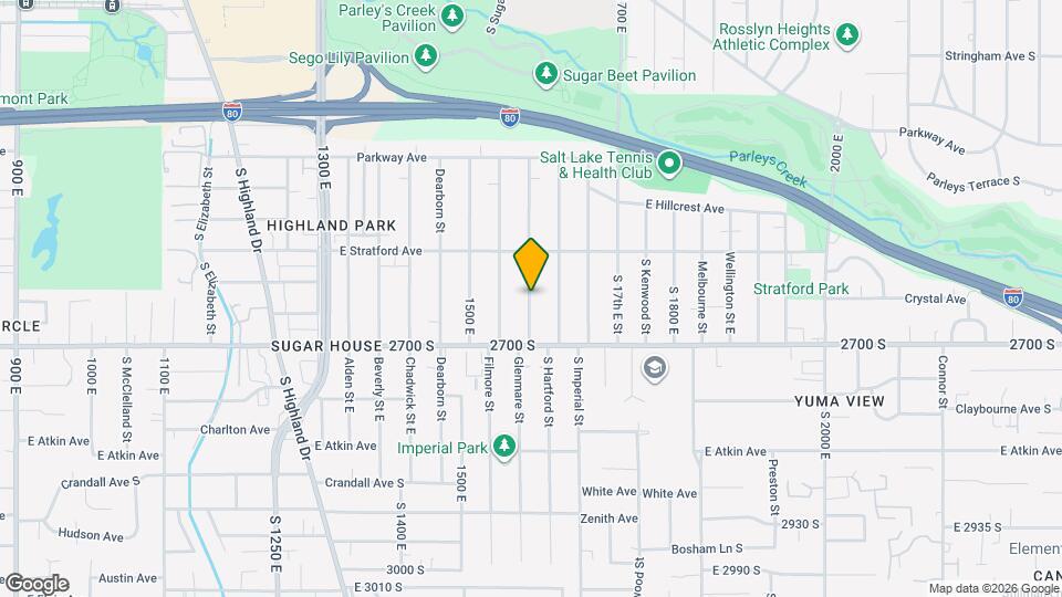 2600 Filmore St Mapa y Detalles de la Ubicación