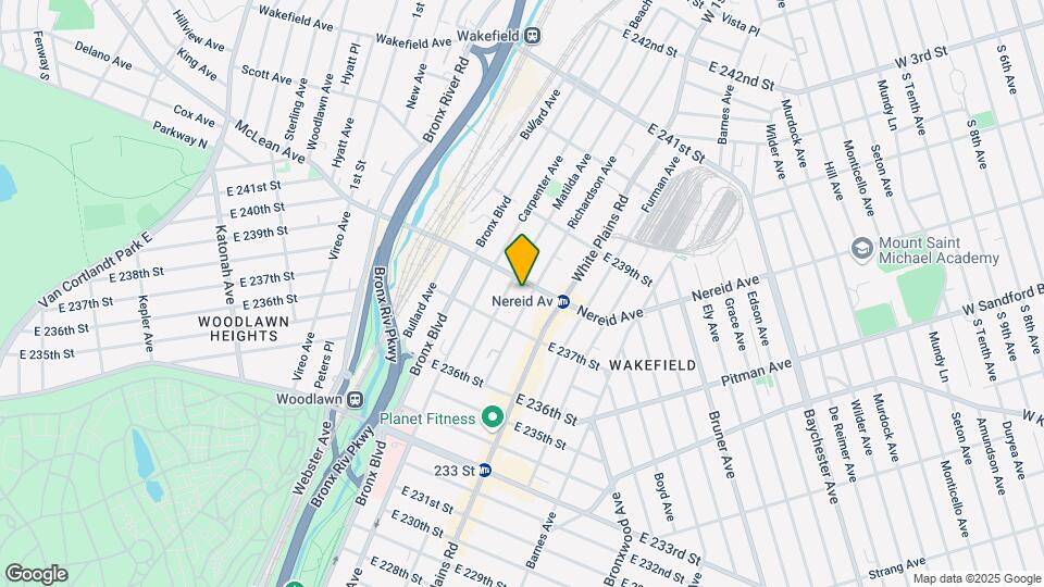 660 Nereid Ave Map and Location Details