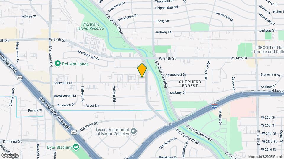 3710 Sherwood Ln Map and Location Details