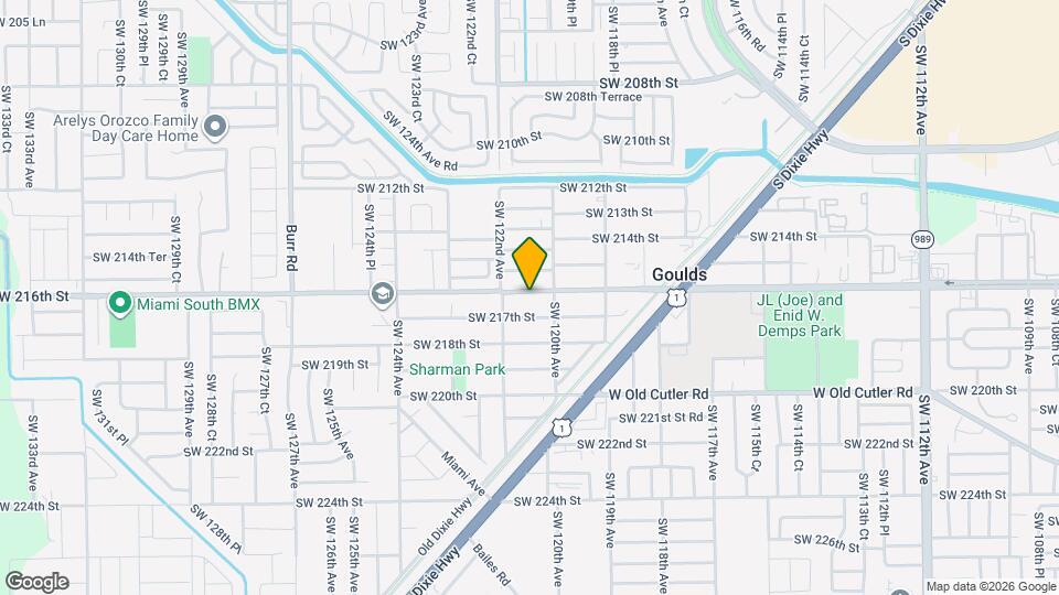 12040 SW 216th St Map and Location Details