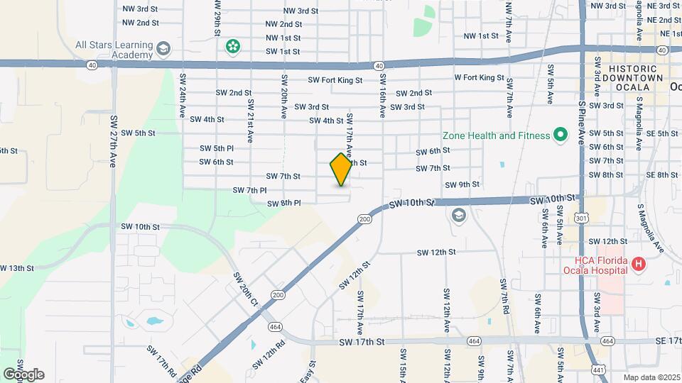 1715 SW 7th Pl Map and Location Details
