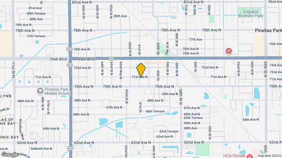 6092 71st Ave N Map and Location Details