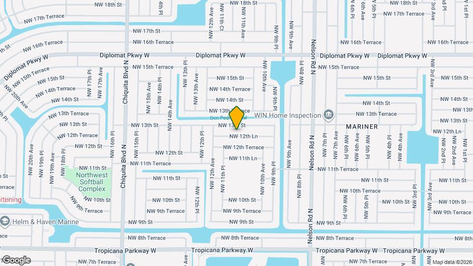 1109 NW 12th Ln Mapa y Detalles de la Ubicación