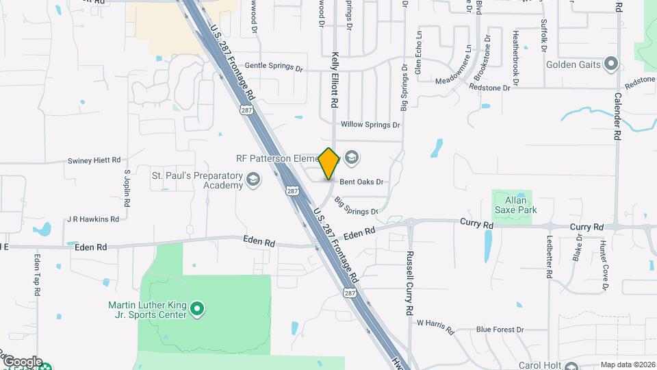 4300 Bent Oaks Dr Map and Location Details