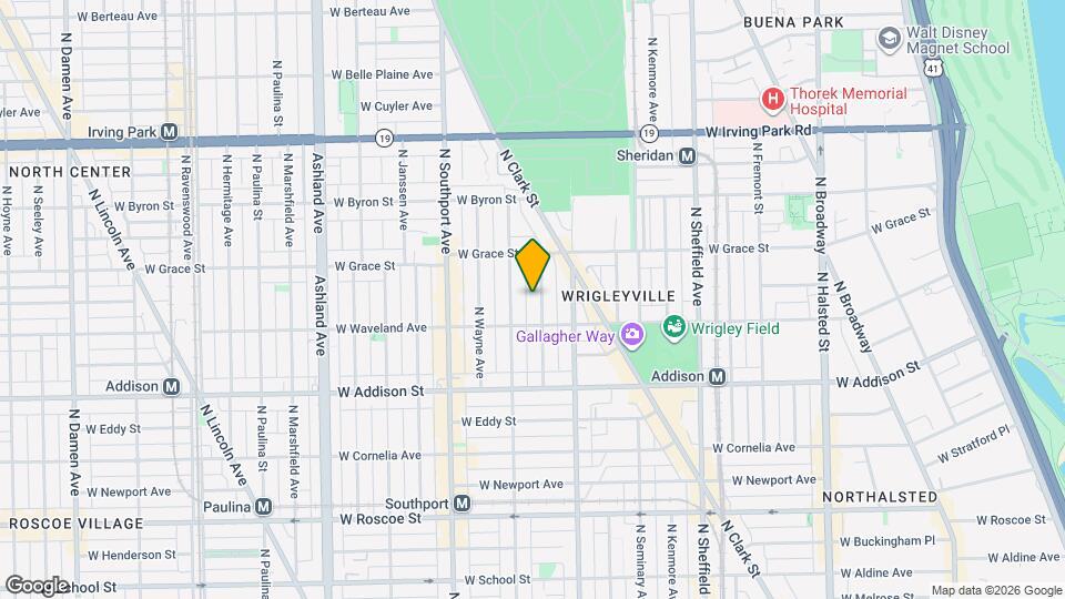 3722 N Magnolia Ave, Unit 1 Map and Location Details