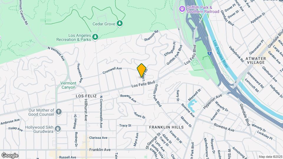 3319 Lowry Rd Map and Location Details