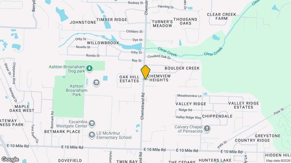 700 Barksdale St Map and Location Details