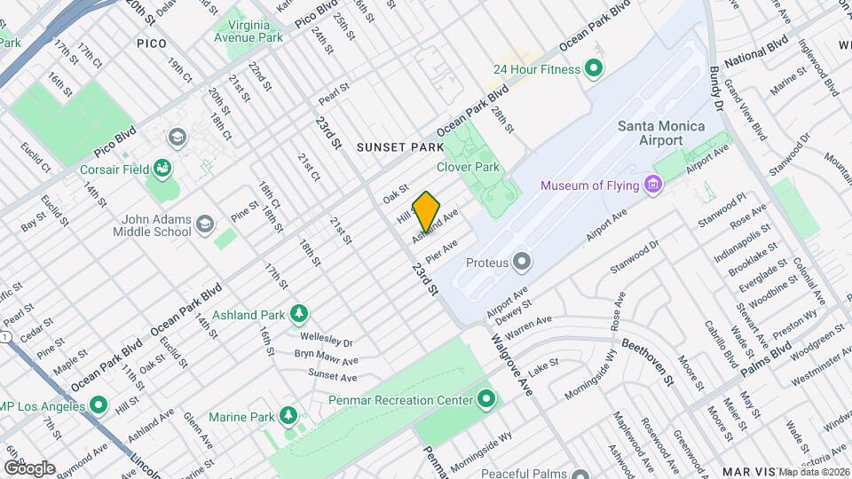 2330 Ashland Ave Map and Location Details