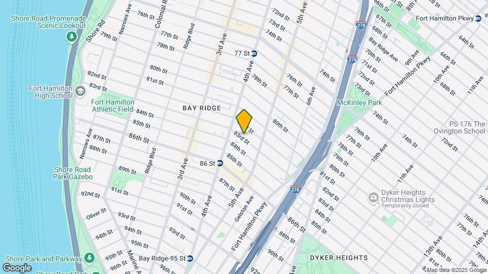 439 83rd St Map and Location Details