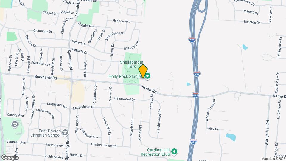 4490 Kemp Rd Map and Location Details