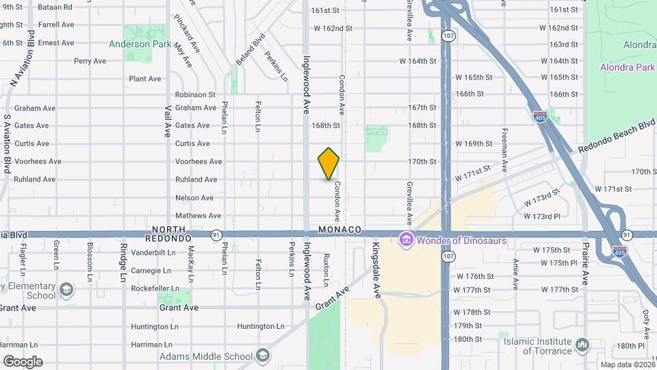 4712 W 171st St, Unit 4714 Map and Location Details