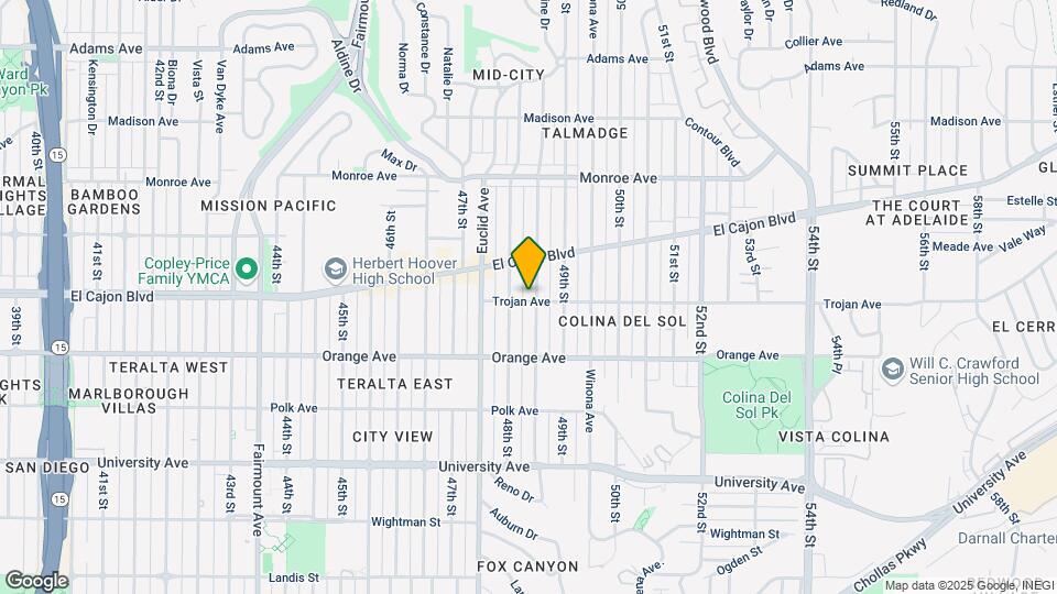 4304 Estrella Ave Mapa y Detalles de la Ubicación