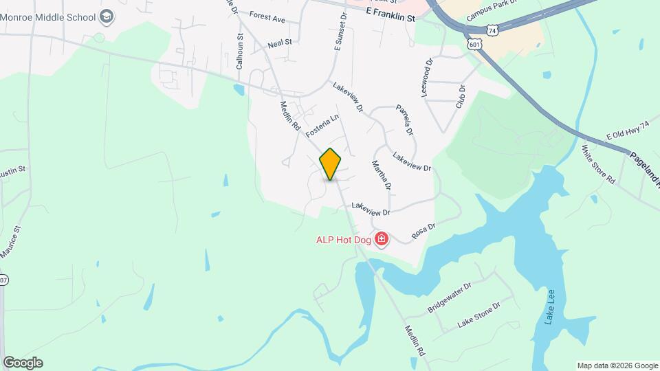 1321 Black Walnut St Map and Location Details