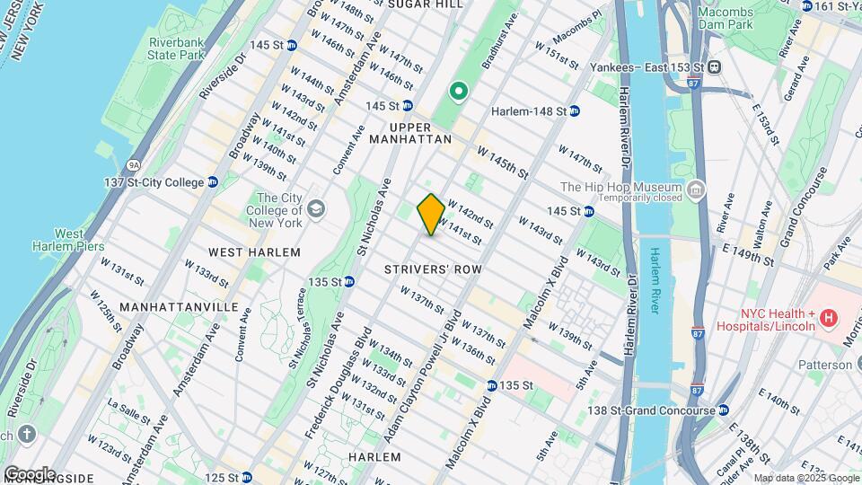 230 W 140th St Map and Location Details