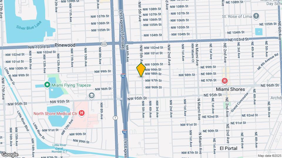9740 NW 5th Ave-Unit -9740 Map and Location Details