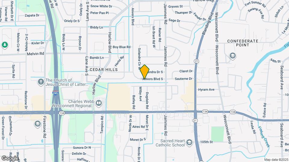 6536 Anvers Blvd S Map and Location Details