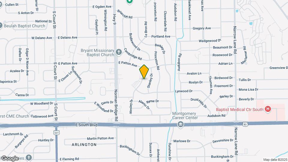3725 Wesley Dr Map and Location Details