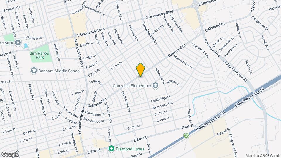 1434 Custer Ave Map and Location Details