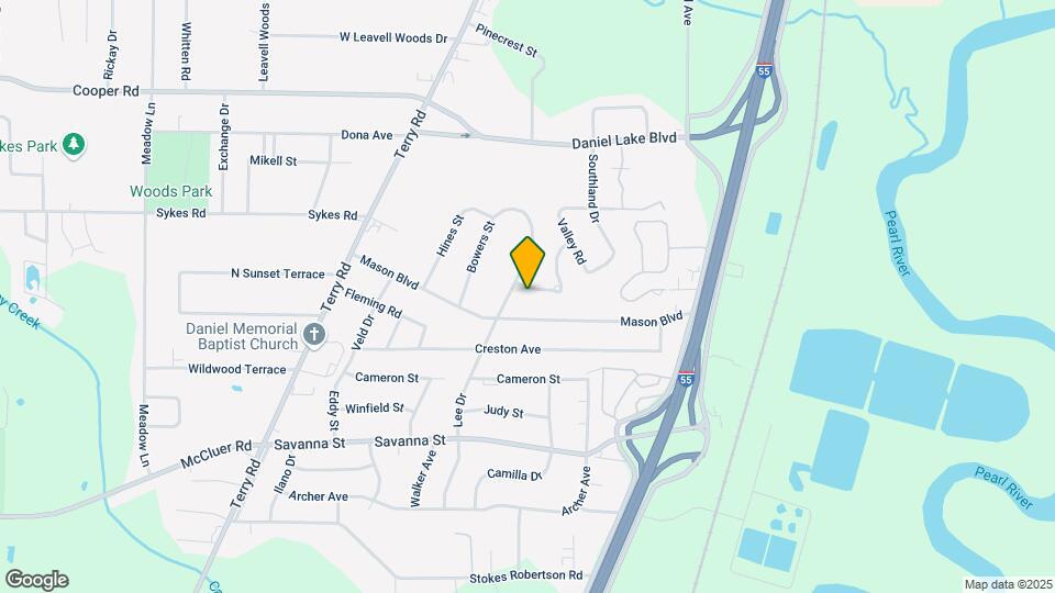 3558 Ridgecrest Dr Map and Location Details