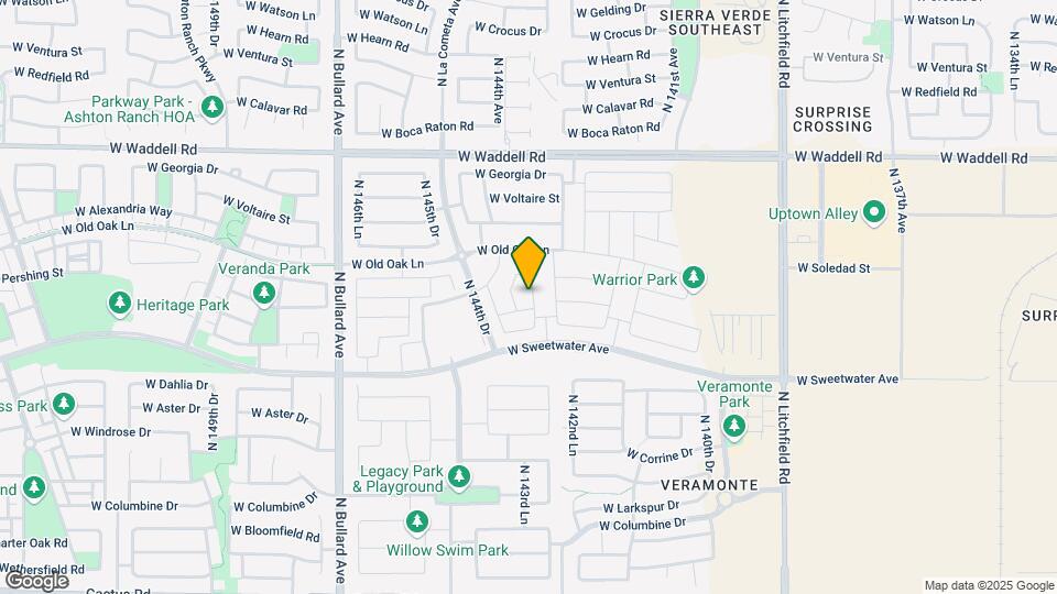 13278 N 143rd Dr Map and Location Details