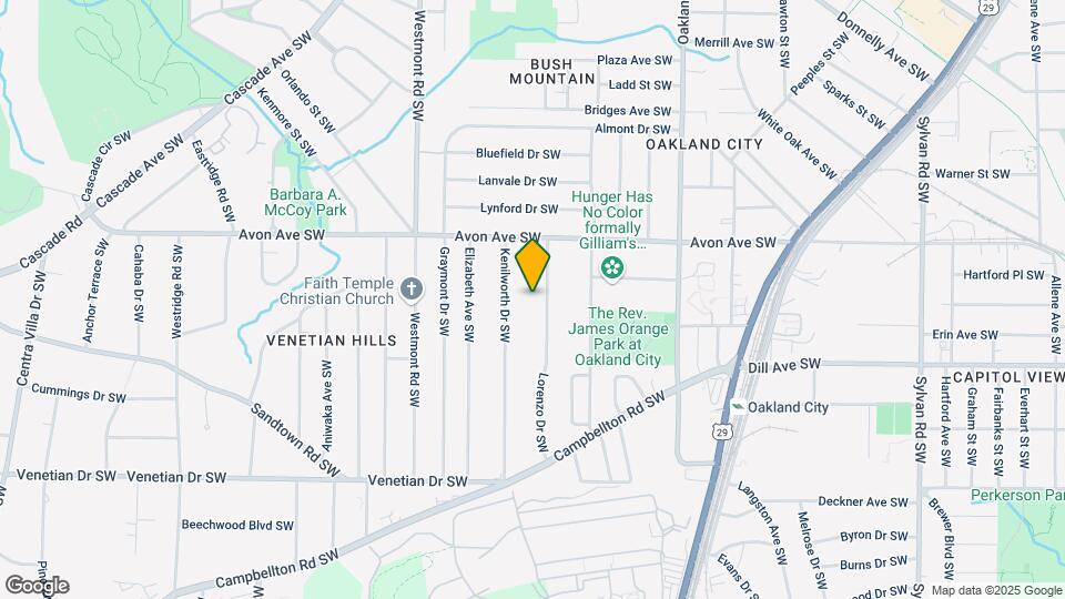 1271 Lorenzo Dr SW Map and Location Details
