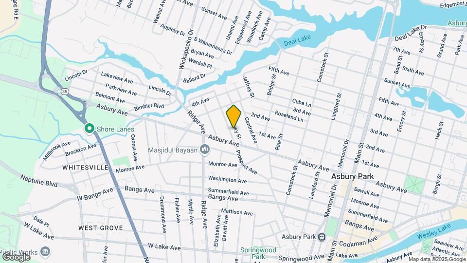 819 Dunlewy St Map and Location Details