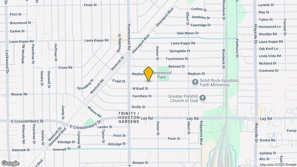 7220 S Hall St Map and Location Details