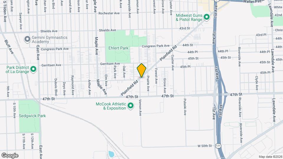 4601 Vernon Ave Mapa y Detalles de la Ubicación