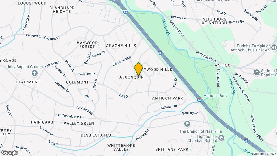 908 Algonquin Ct Map and Location Details
