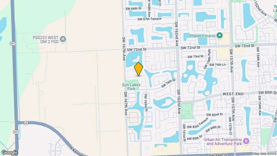 16476 SW 76th St Map and Location Details