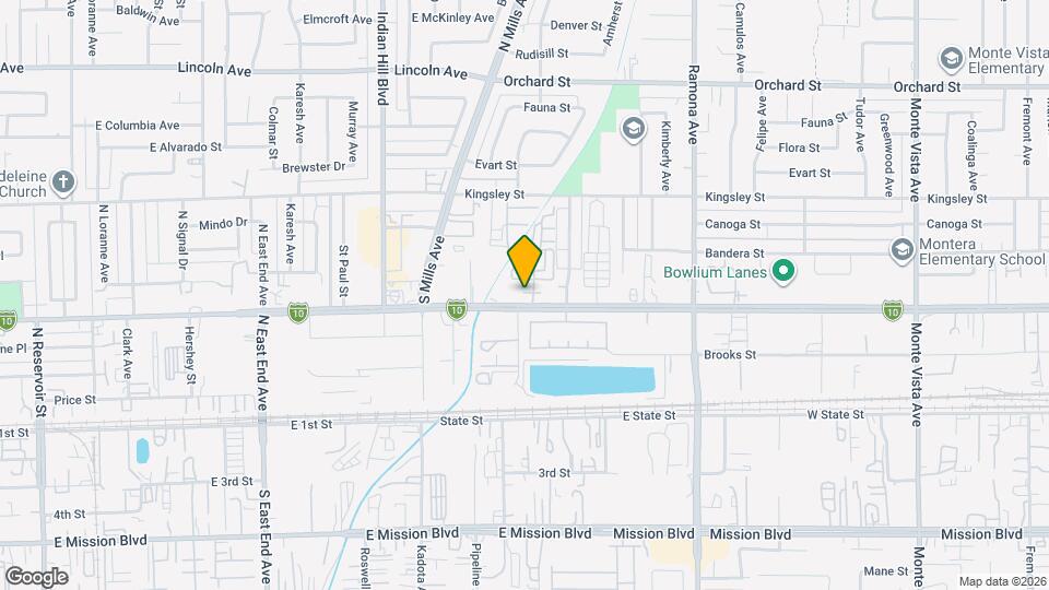 4183 Vía Napoli Map and Location Details