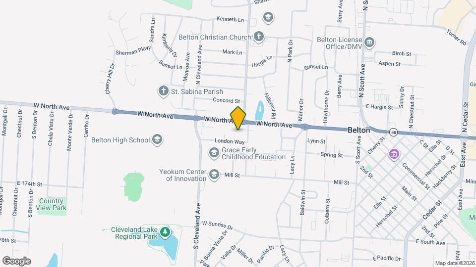 505 Dover Ct Mapa y Detalles de la Ubicación