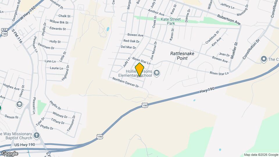 917 Whirlaway Dr Map and Location Details