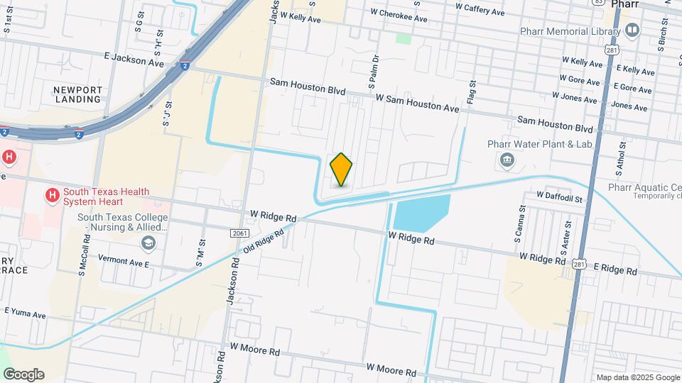 1103 W Pecan St Map and Location Details