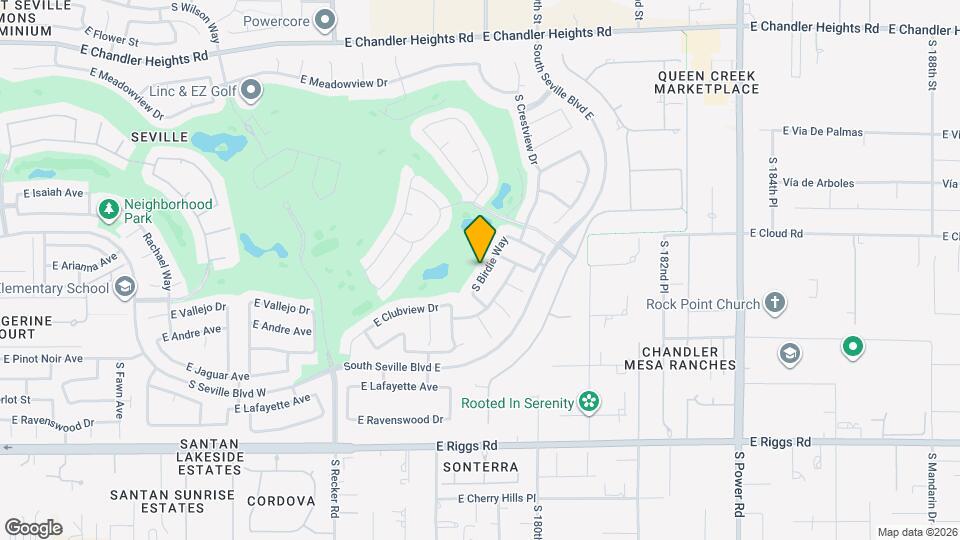 6850 S Birdie Way Map and Location Details