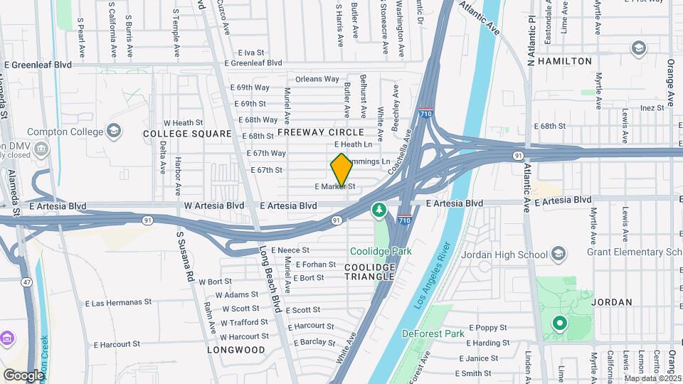 290 E Marker St Map and Location Details