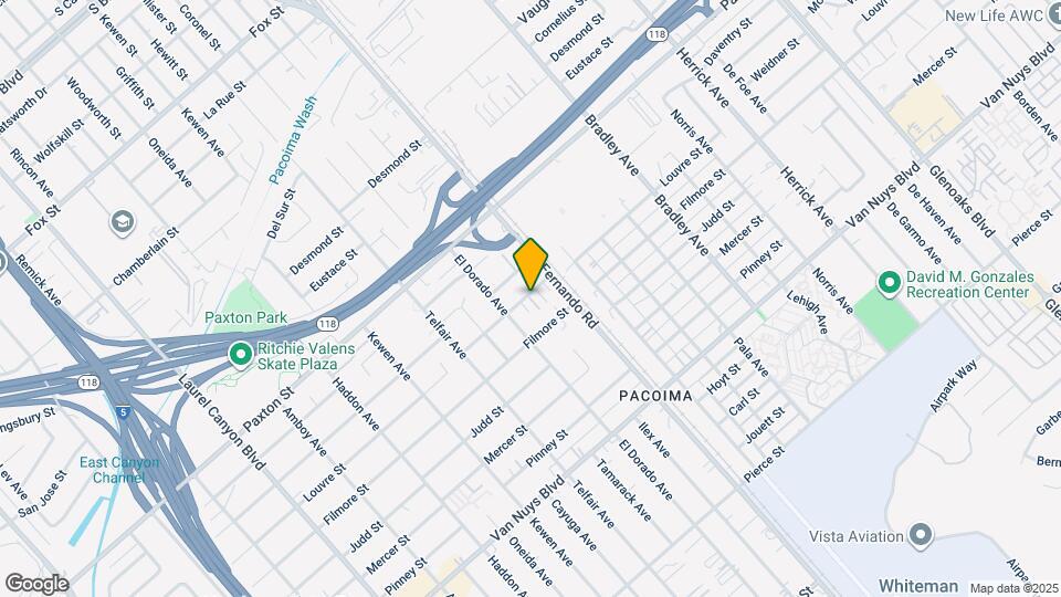 13508 Louvre St Map and Location Details