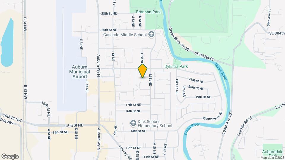 2 Bed 1.5 bath Large Townhome With Garage Map and Location Details