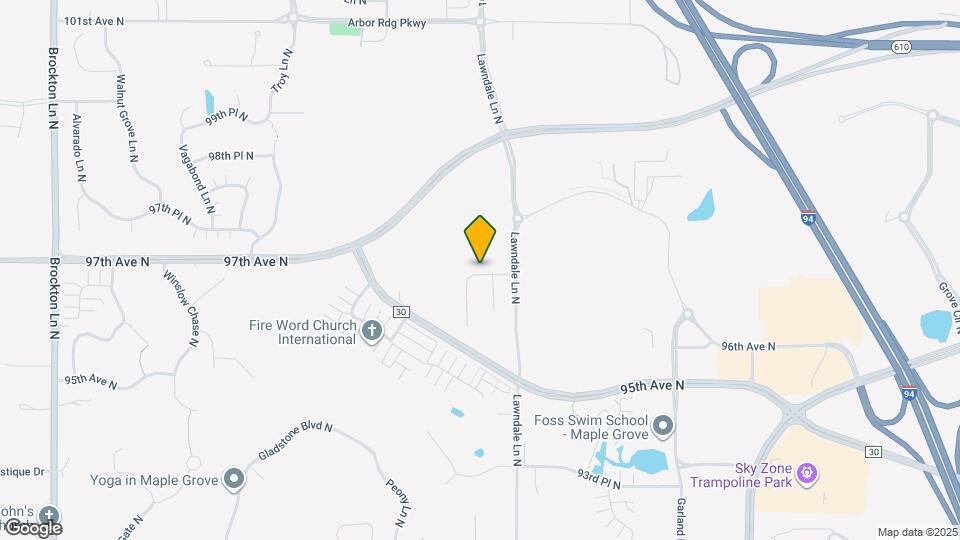 17638 96th Pl N Map and Location Details