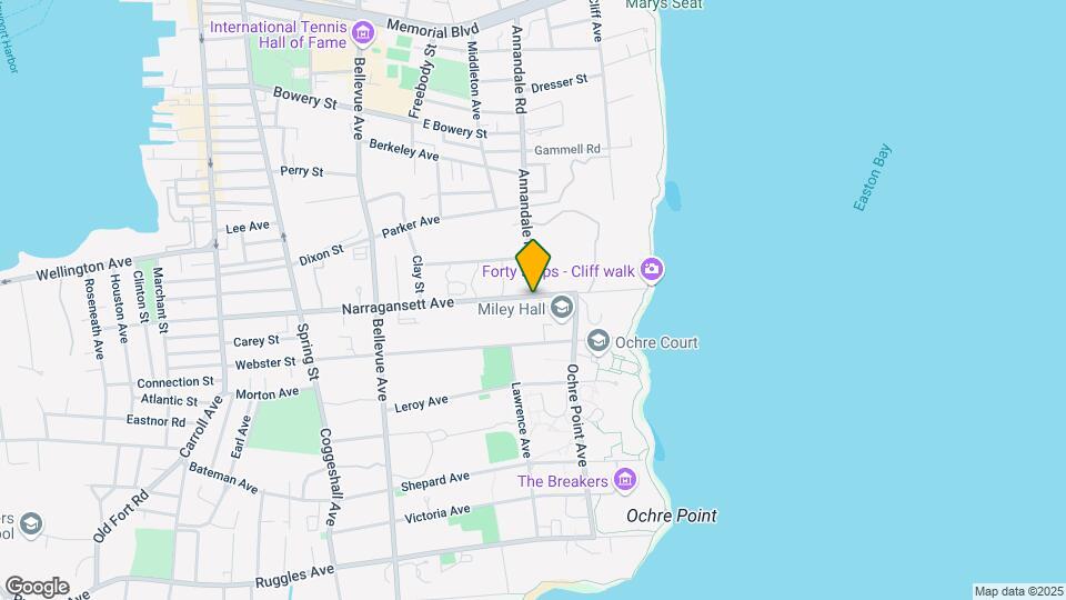 141 Narragansett Ave Map and Location Details