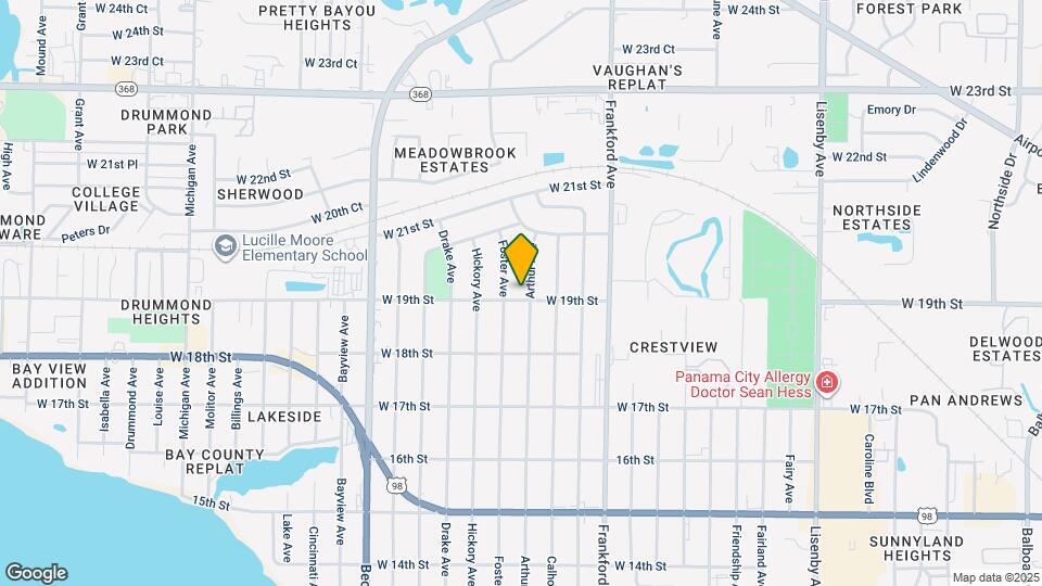 1901 Arthur Ave Map and Location Details