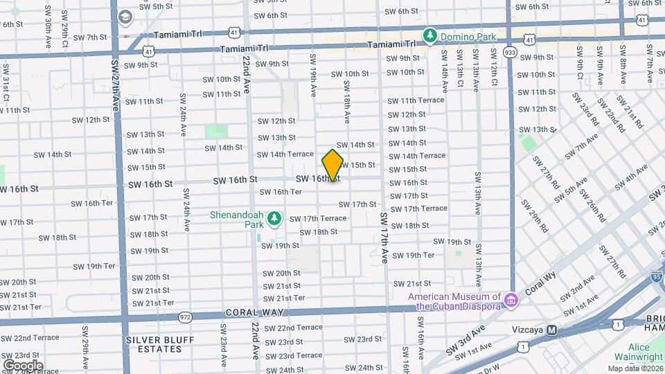 1855 SW 16th Ter Map and Location Details
