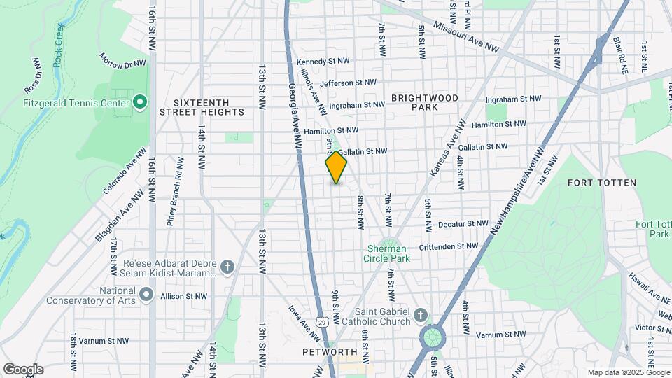 4911 9th St NW Map and Location Details