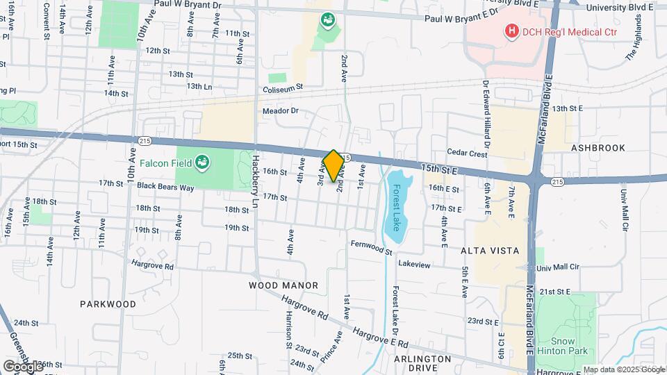 1610 2nd Ave Map and Location Details